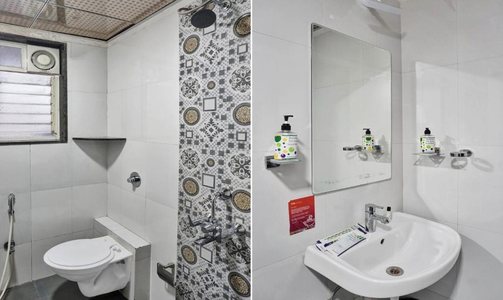Koupelna v ubytování Treebo Diamond Residency - DDPK Inn
