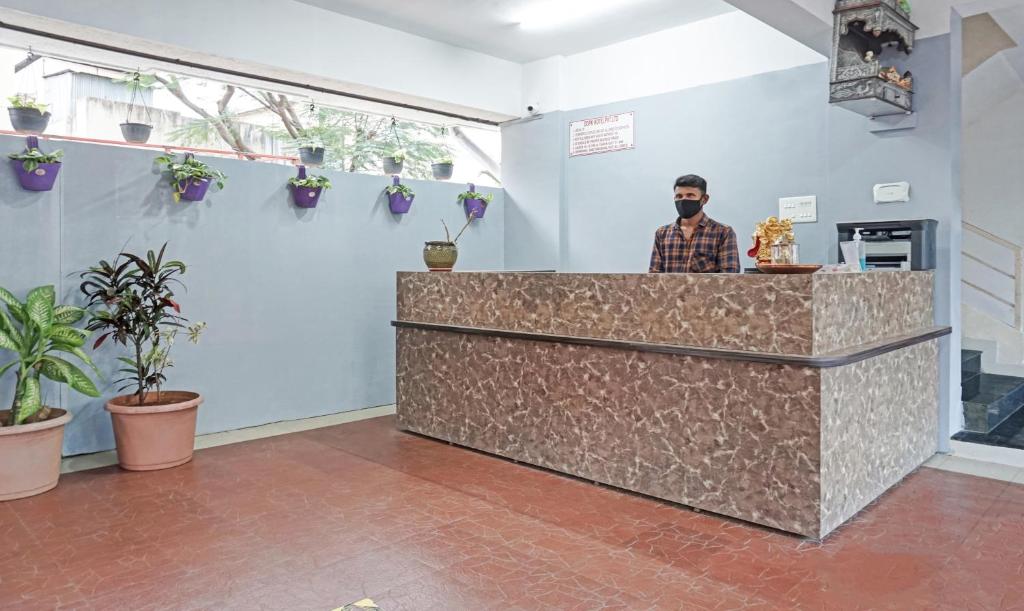 Vstupní hala nebo recepce v ubytování Treebo Diamond Residency - DDPK Inn