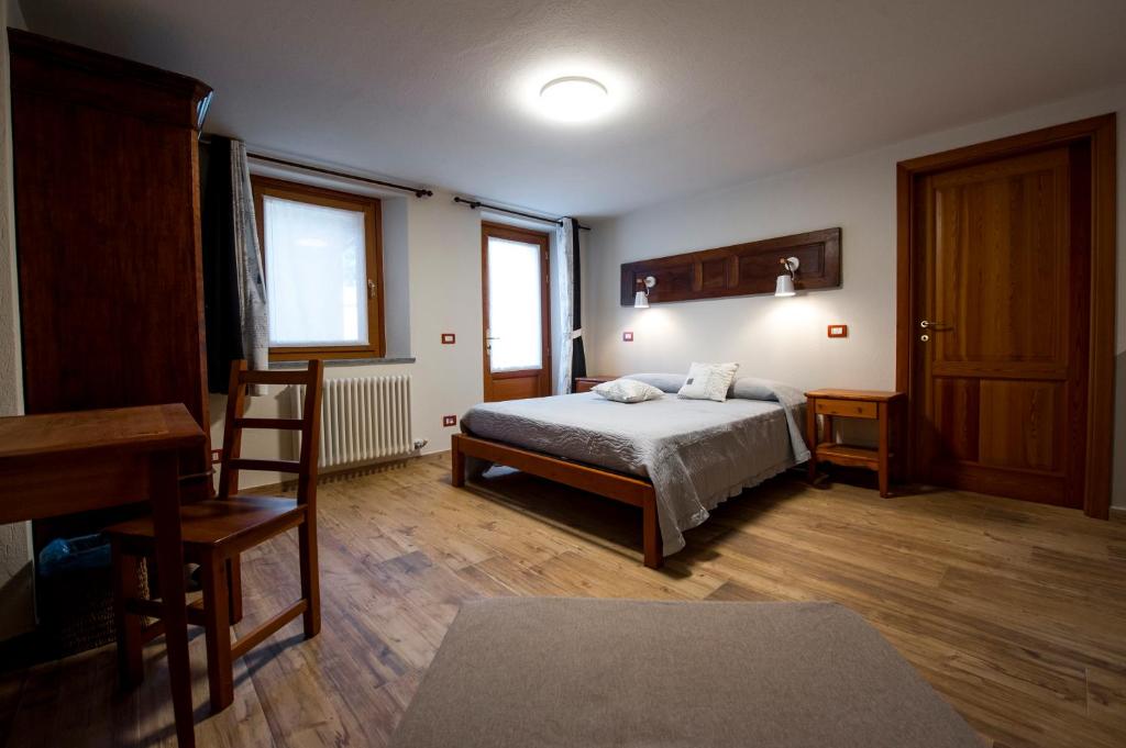 Postel nebo postele na pokoji v ubytování Lou Rosé