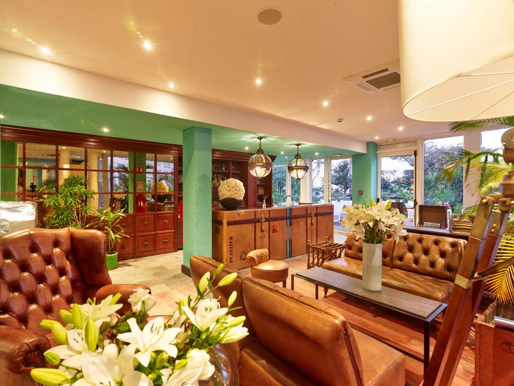 Posezení v ubytování Villa Delisle Hôtel & Spa