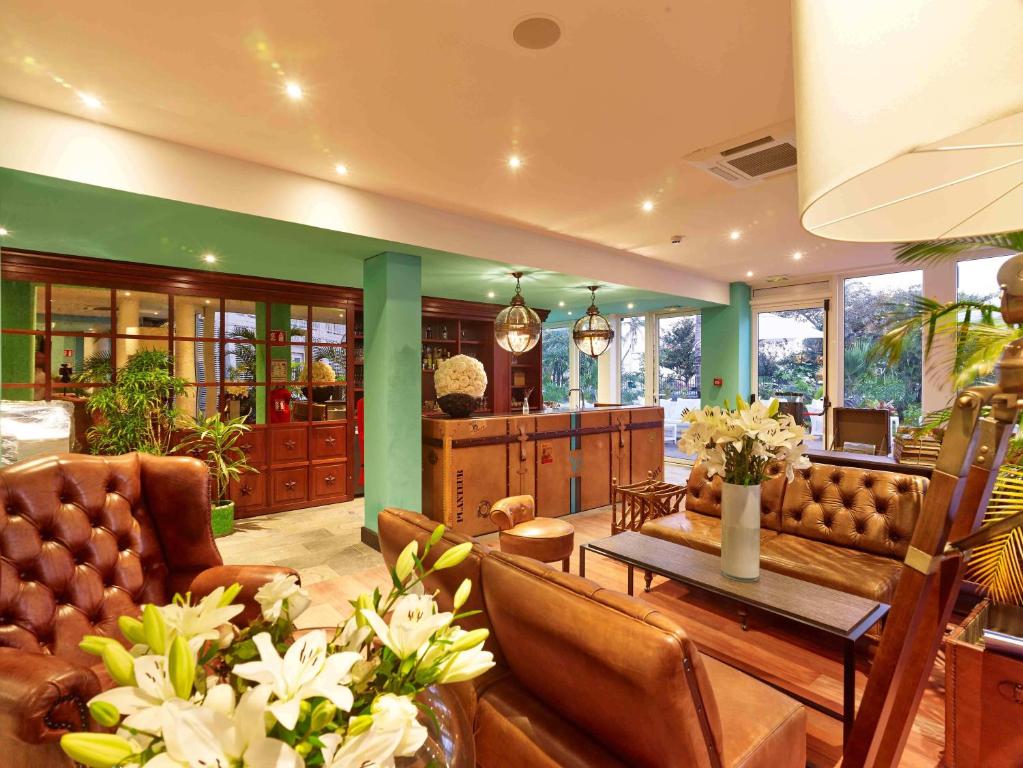 Posezení v ubytování Villa Delisle Hôtel & Spa