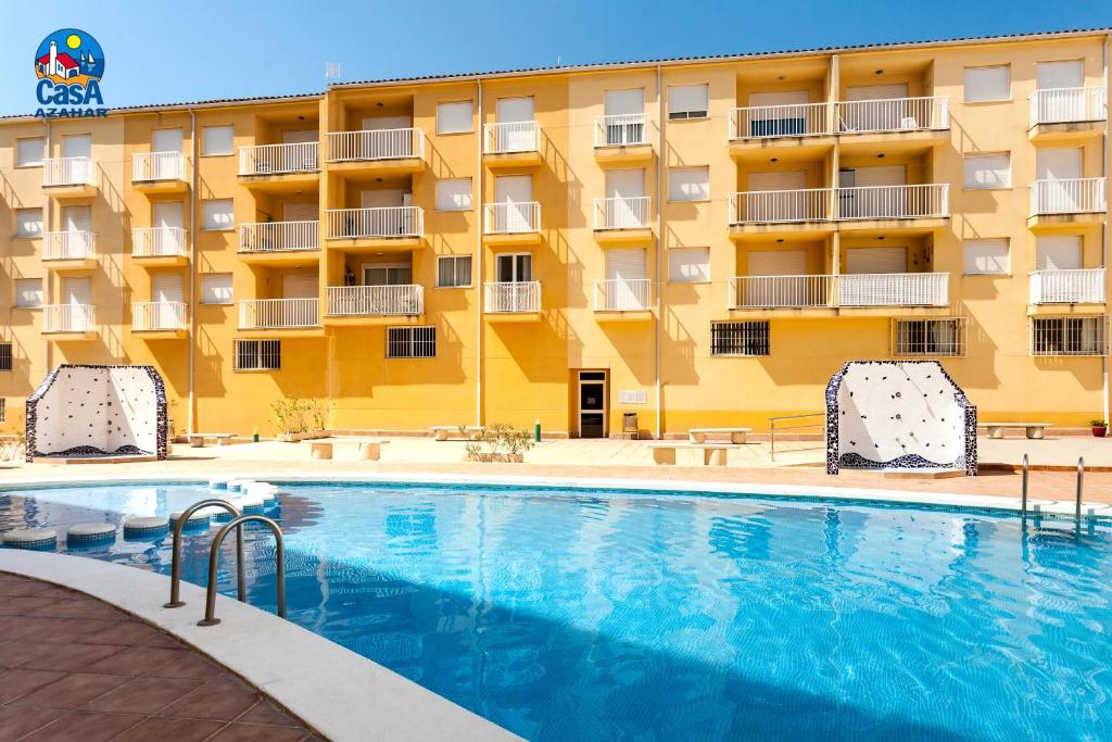 Πισίνα στο ή κοντά στο Apartamentos Mare Nostrum Casa Azahar