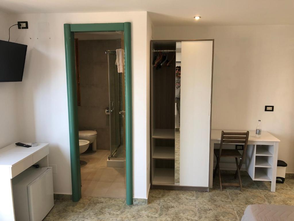 TV a/nebo společenská místnost v ubytování B&B Teta Vieste