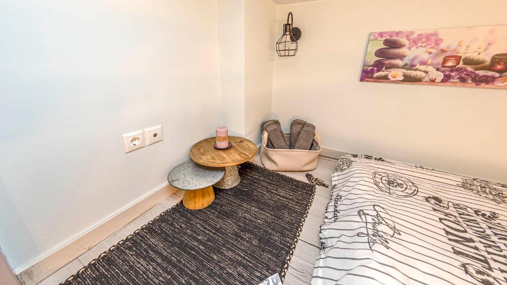Posteľ alebo postele v izbe v ubytovaní A unique loft studio