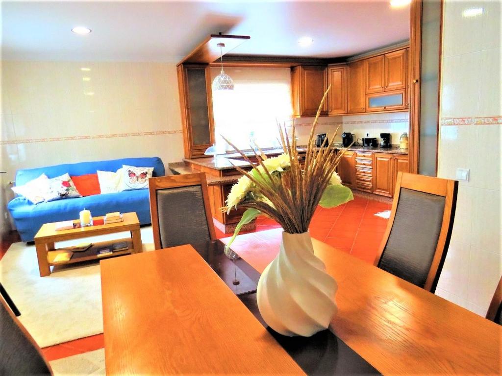 Kuchyň nebo kuchyňský kout v ubytování Anjos’home