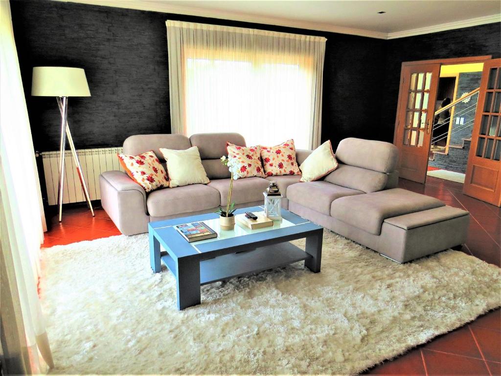 Posezení v ubytování Anjos’home