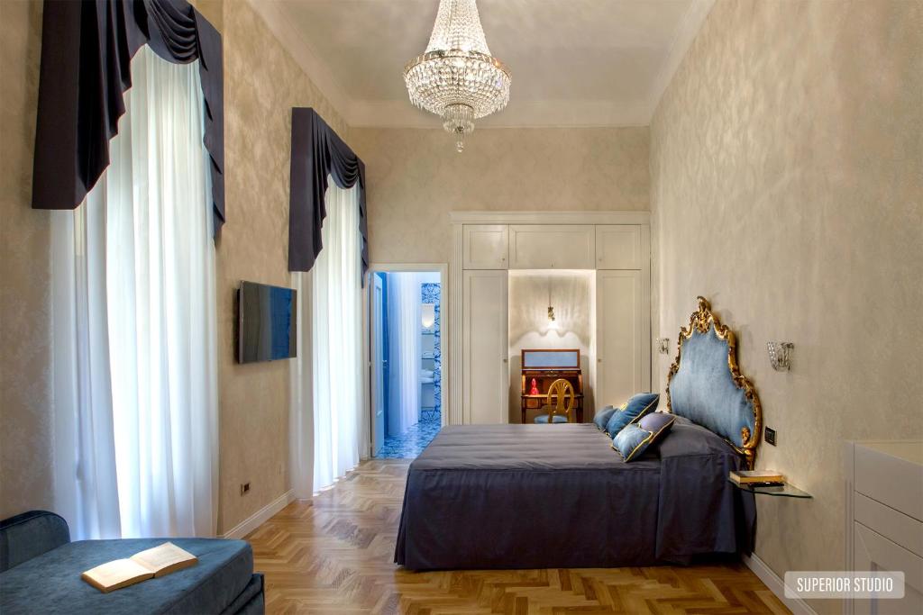 Postel nebo postele na pokoji v ubytování La Casa Sul Nilo