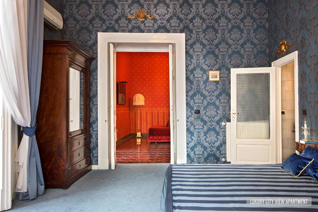 Postel nebo postele na pokoji v ubytování La Casa Sul Nilo