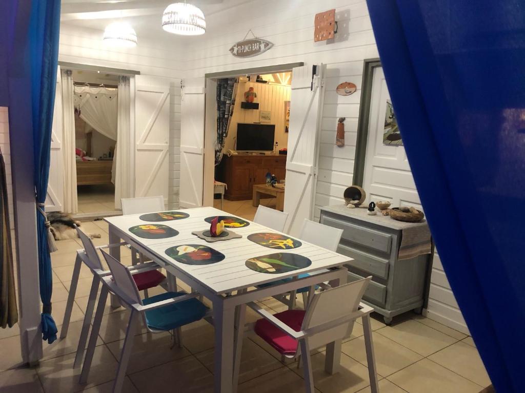 Posezení v ubytování Au Bel'vue chez Sandrine "Gite & Chambre d'hôtes"