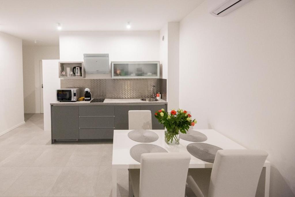 Kuchyňa alebo kuchynka v ubytovaní Apartment Lola