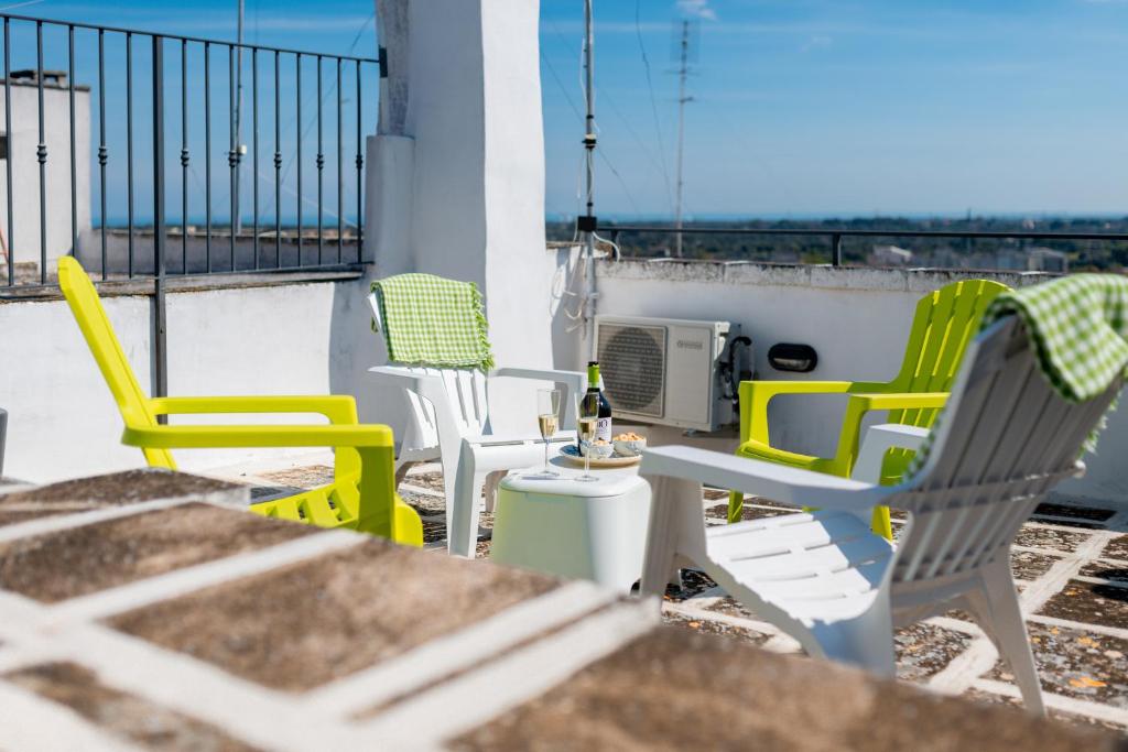 Balkon lub taras w obiekcie Corte Cairoli