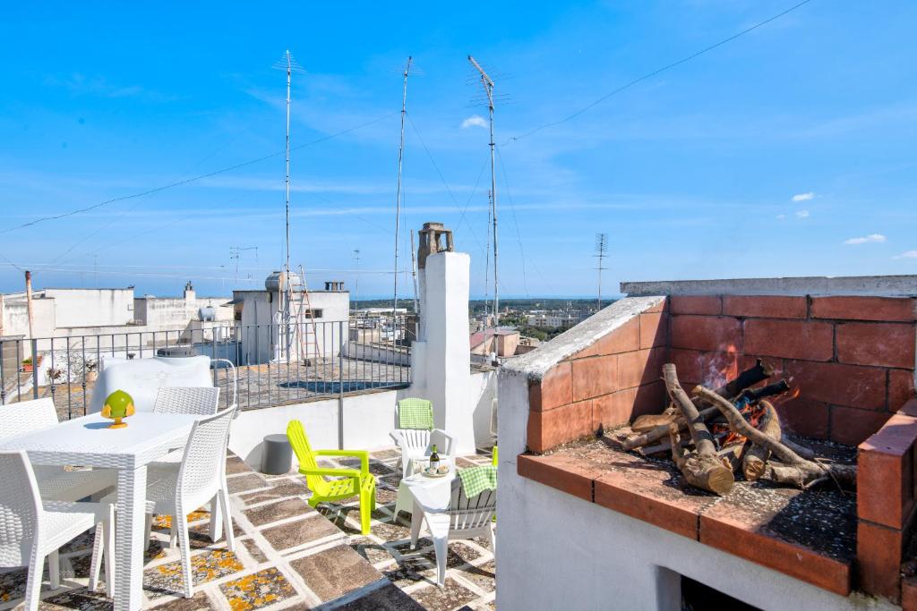 Balkon lub taras w obiekcie Corte Cairoli