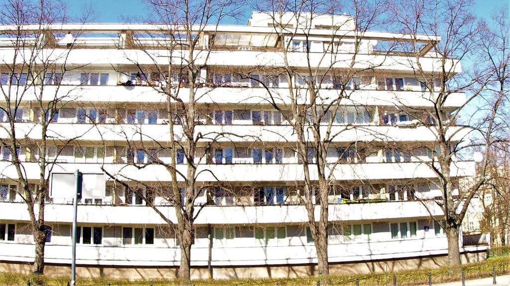Budova, v ktorej sa apartmán nachádza