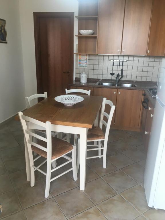 Kuchyň nebo kuchyňský kout v ubytování Case Vacanze Vista Mare