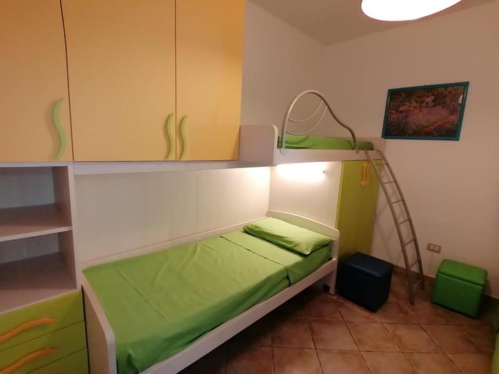 Postel nebo postele na pokoji v ubytování Case Vacanze Vista Mare