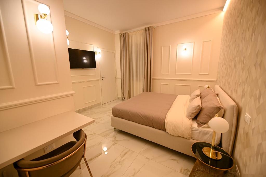 TV a/nebo společenská místnost v ubytování Anama B&B
