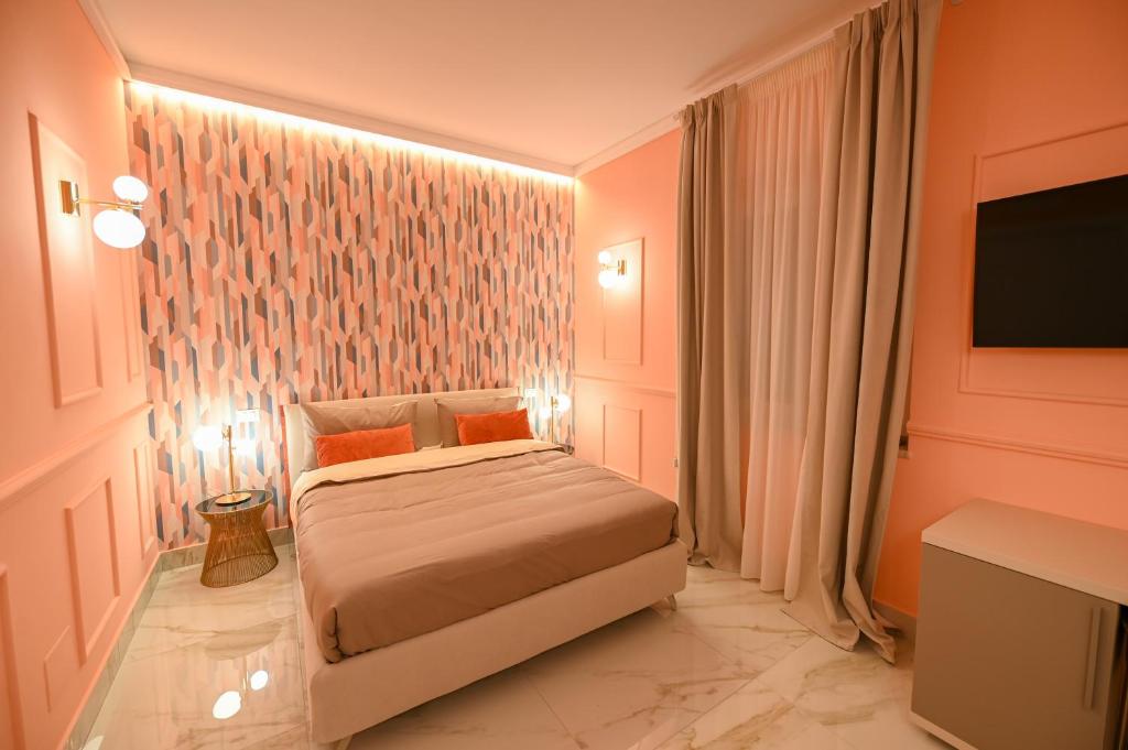 Postel nebo postele na pokoji v ubytování Anama B&B
