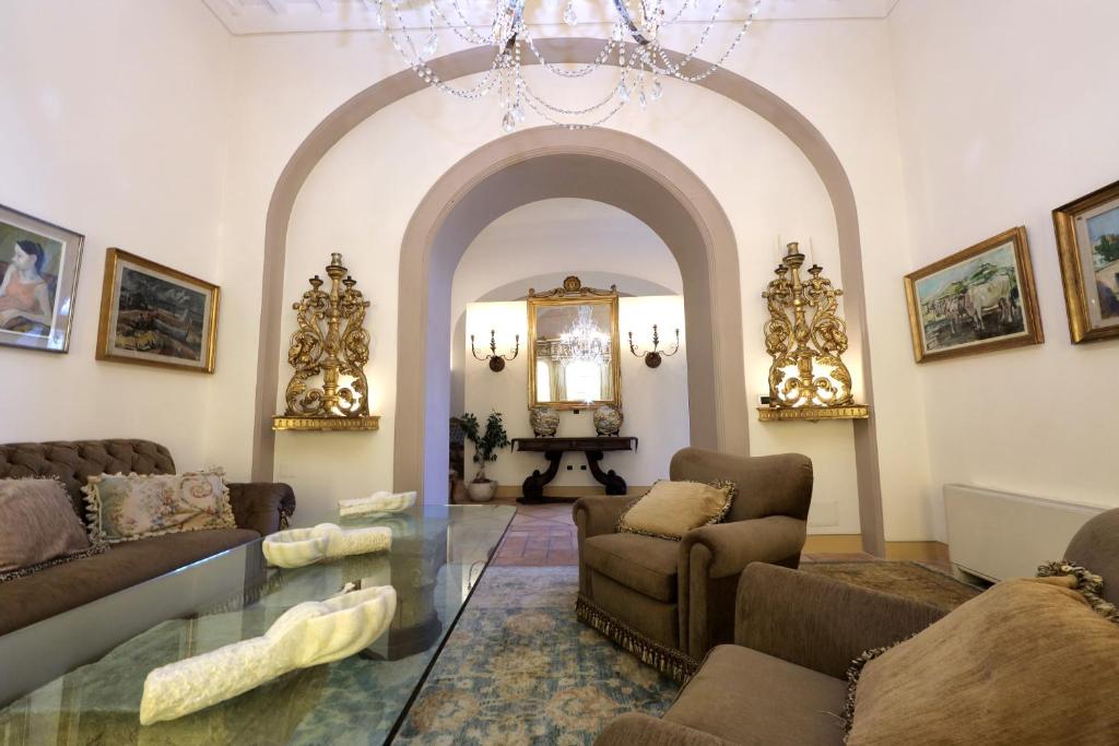 Posezení v ubytování Casa Raiola Ercolano Luxury Rooms & Spa