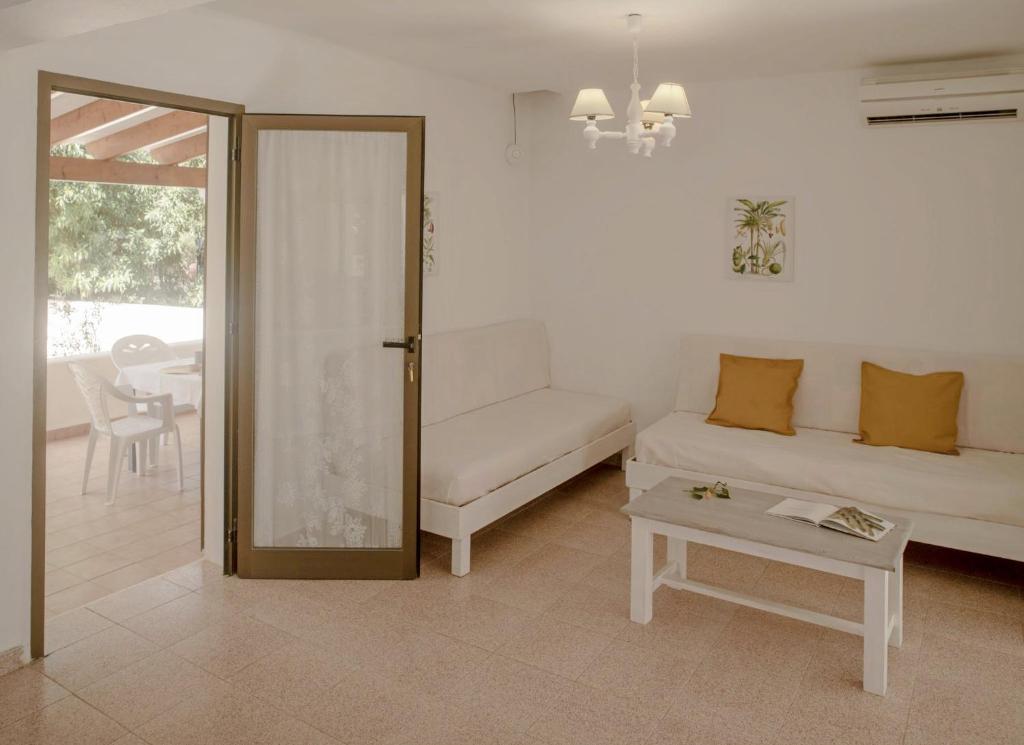 Postel nebo postele na pokoji v ubytování Viviendas Ferrer - Formentera Break