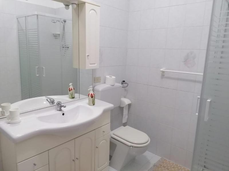 A bathroom at La Dolce Oasi