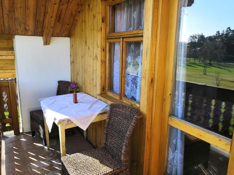 Balcone o terrazza di Chalupa Branžež Komárovský rybník
