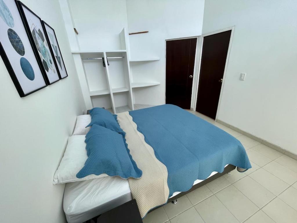 Postel nebo postele na pokoji v ubytování ESPECTACULAR Casa Quinta en Melgar
