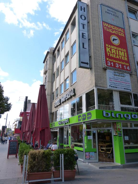 Das Gebäude in dem sich das Hotel befindet