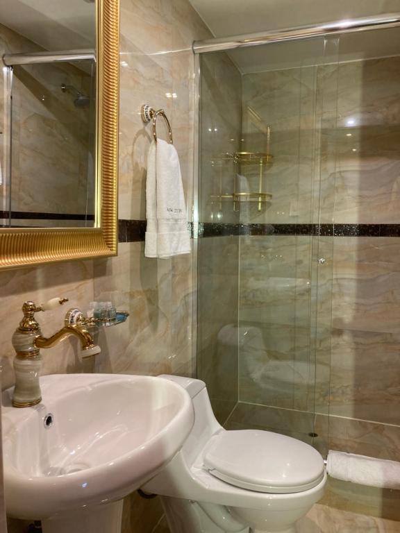 Kúpeľňa v ubytovaní Casona Corrales Hotel Boutique
