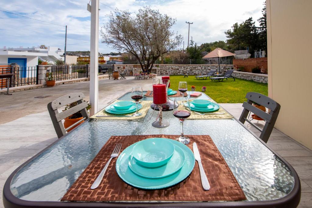 Restaurace v ubytování Searock Stegna Villa