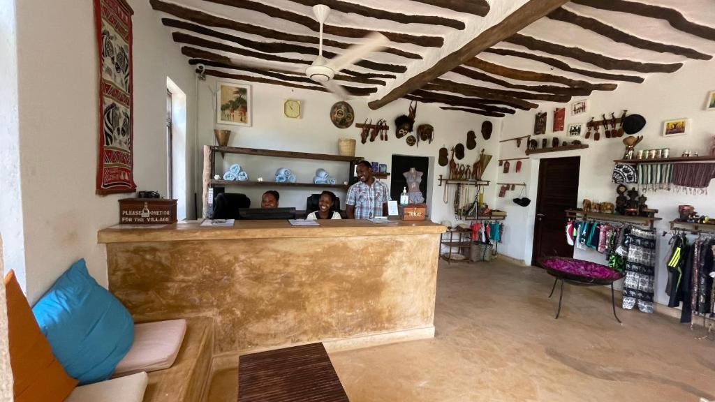 Restaurace v ubytování Sunshine Bay Hotel Zanzibar