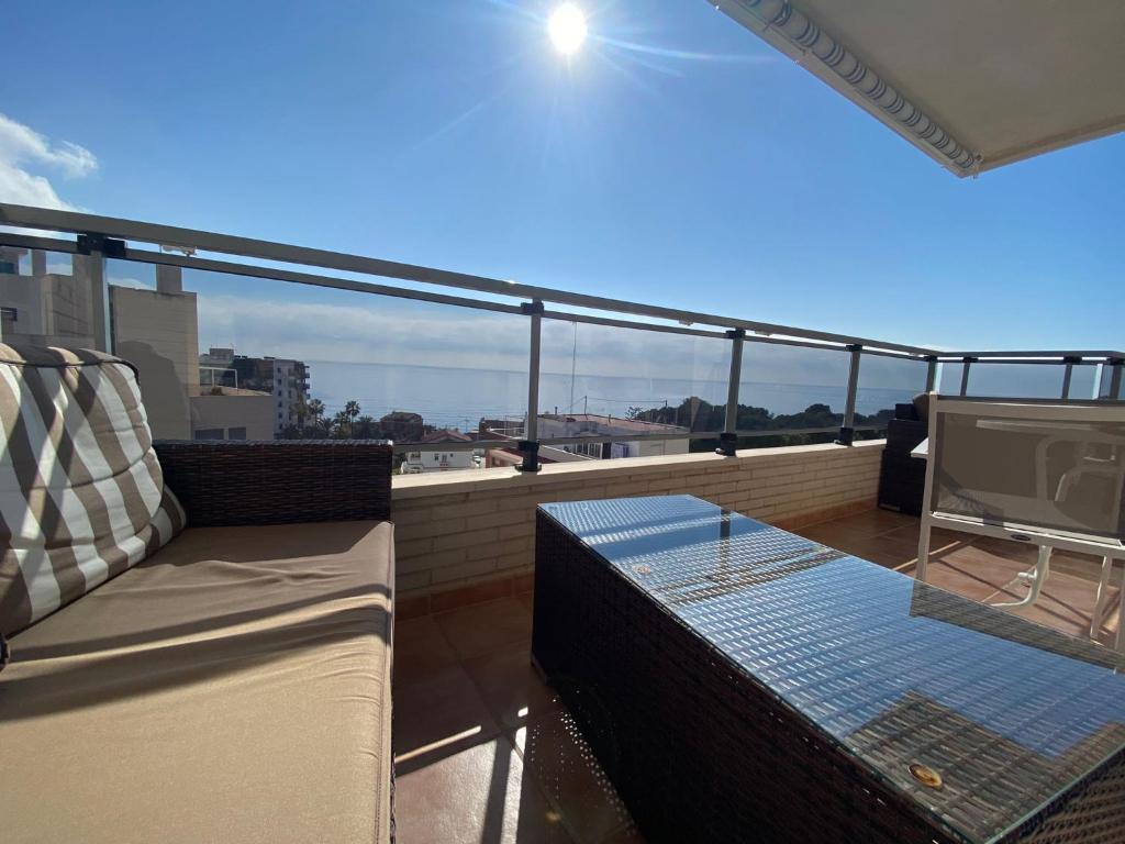 A balcony or terrace at Plaza Mayor