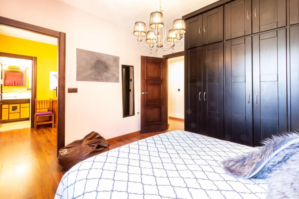 Postel nebo postele na pokoji v ubytování Casa La Villa