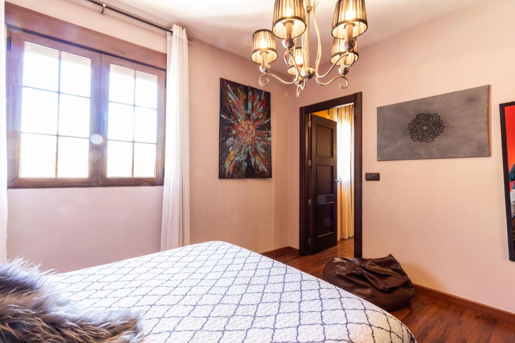 Postel nebo postele na pokoji v ubytování Casa La Villa