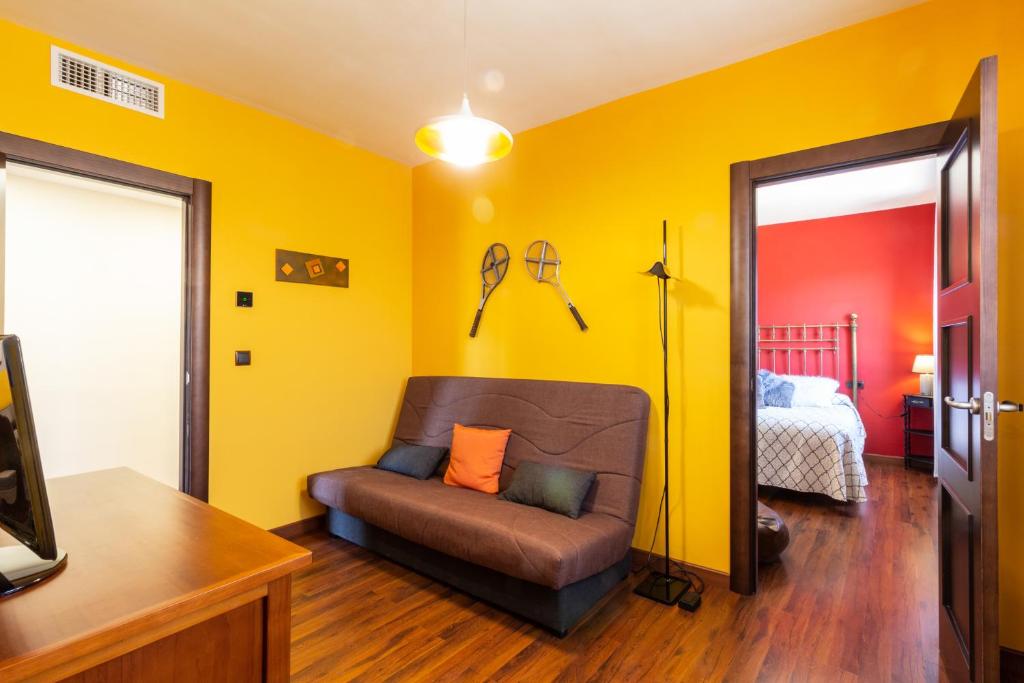 Postel nebo postele na pokoji v ubytování Casa La Villa