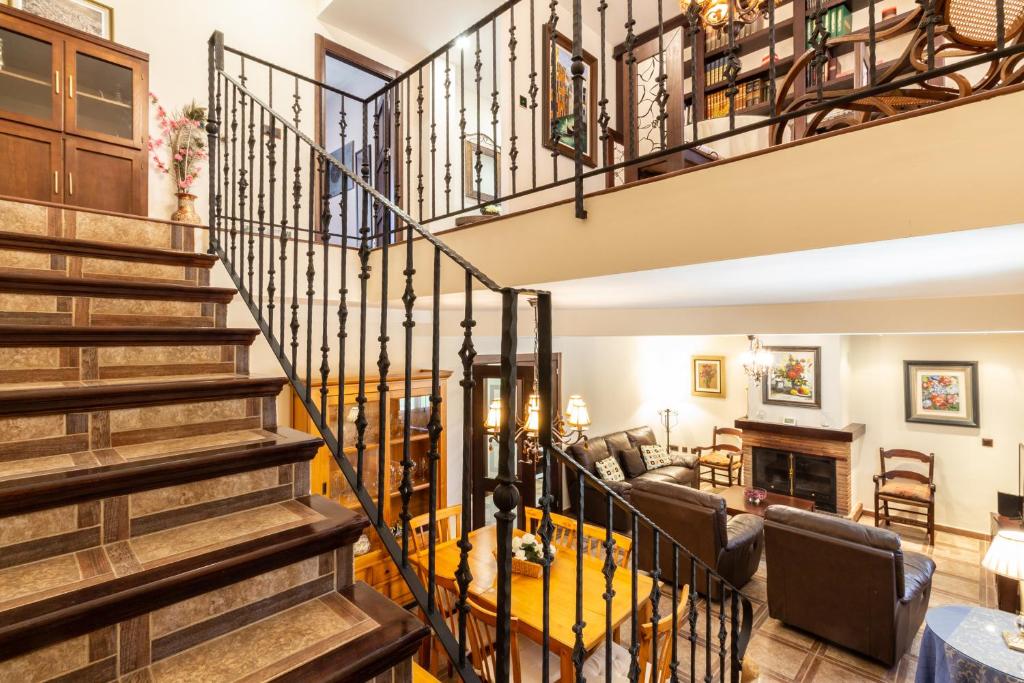 Posezení v ubytování Casa La Villa