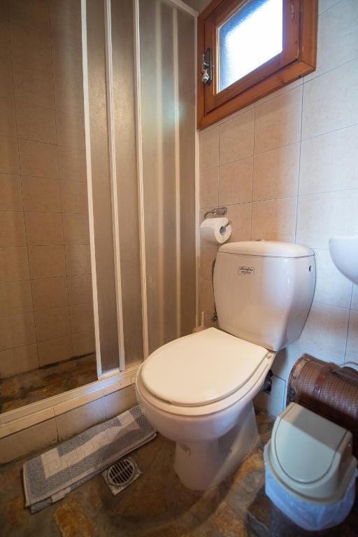 Kúpeľňa v ubytovaní Aliki Guest House