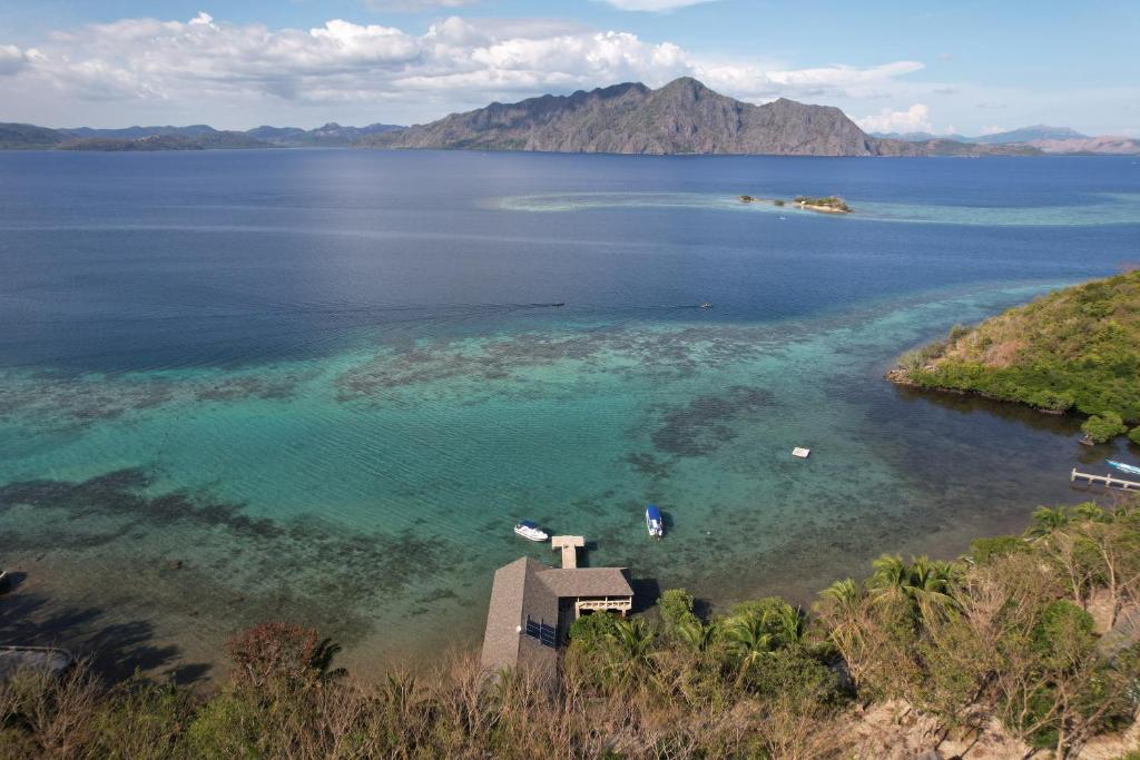 Et luftfoto af Chindonan Dive Resort