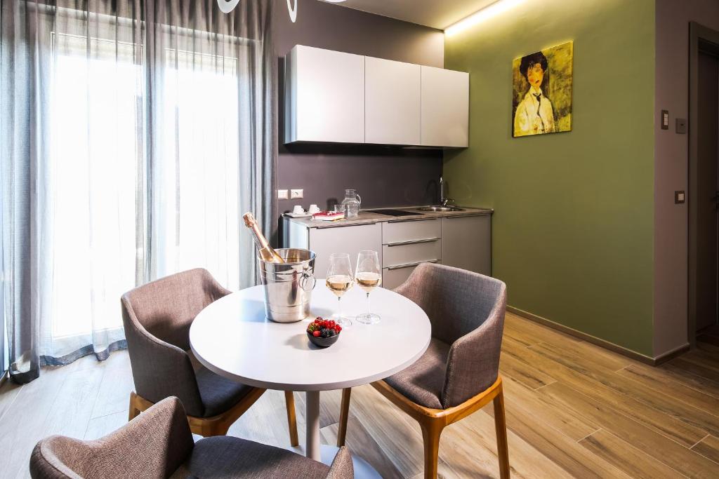 Kuchyňa alebo kuchynka v ubytovaní Vicolo Malavolta 7 Rooms and Suites