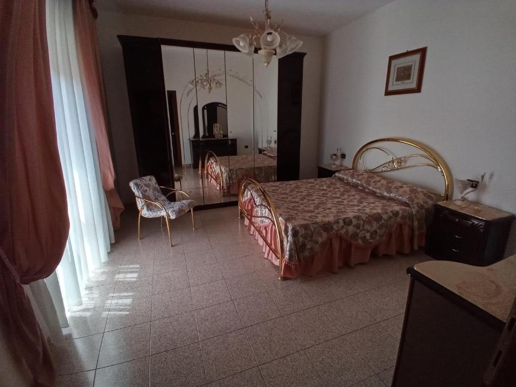 Krevet ili kreveti u jedinici u objektu B&B L'Asfodelo