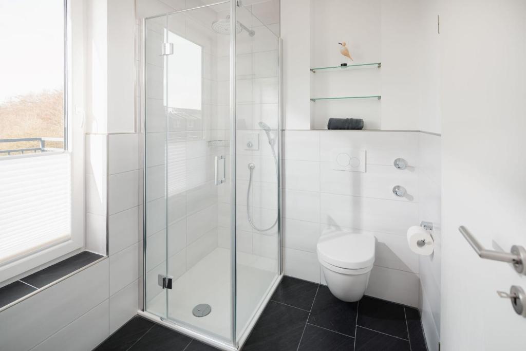 Koupelna v ubytování Apartmenthaus B3