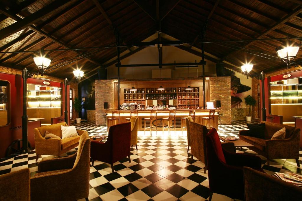 Posezení v ubytování Montania Special Class Hotel