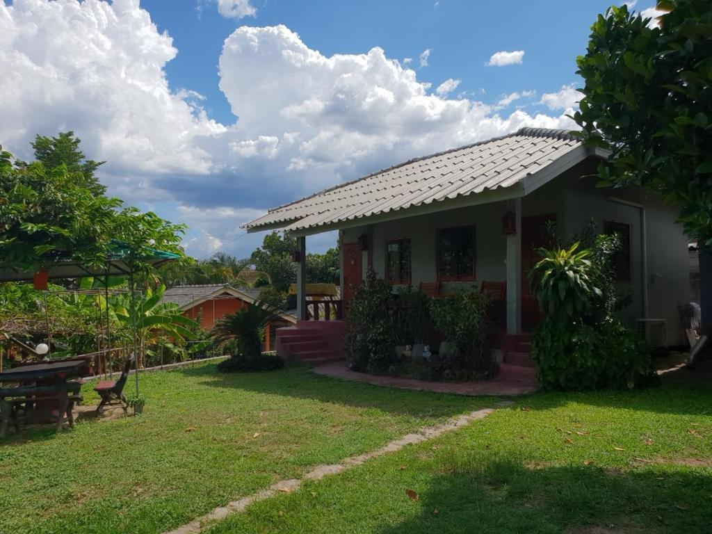 Zahrada ubytování Baankanoonpai(บ้านขนุนปาย)​