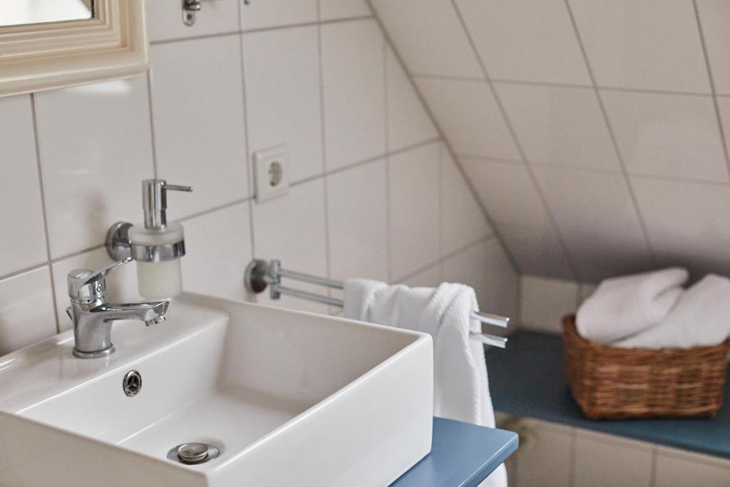 Koupelna v ubytování Gut Hohenstein - Platanenappartment