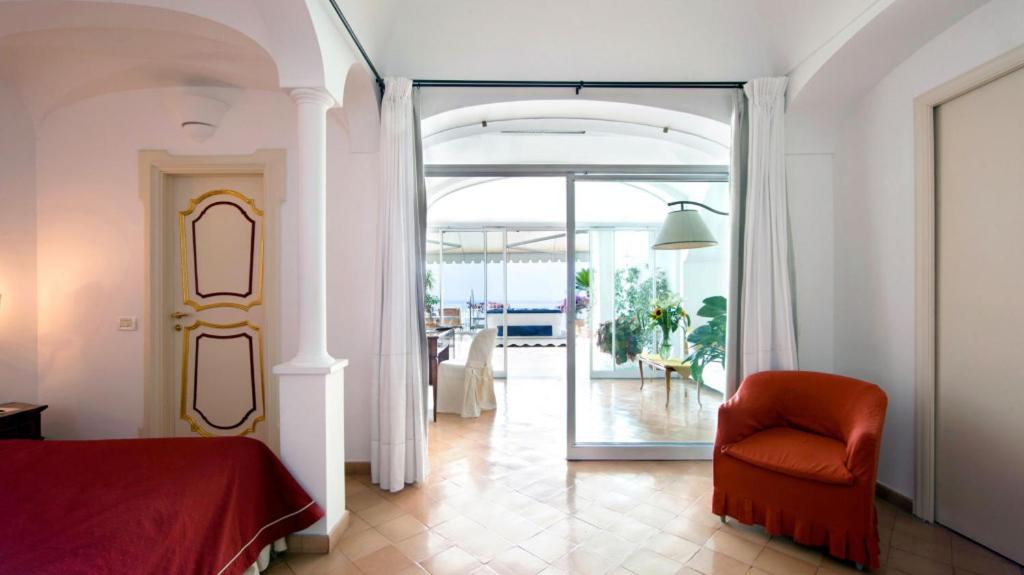 Posezení v ubytování Hotel L'Ancora