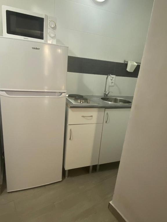 Kuchyňa alebo kuchynka v ubytovaní Apartamento La Flamencura