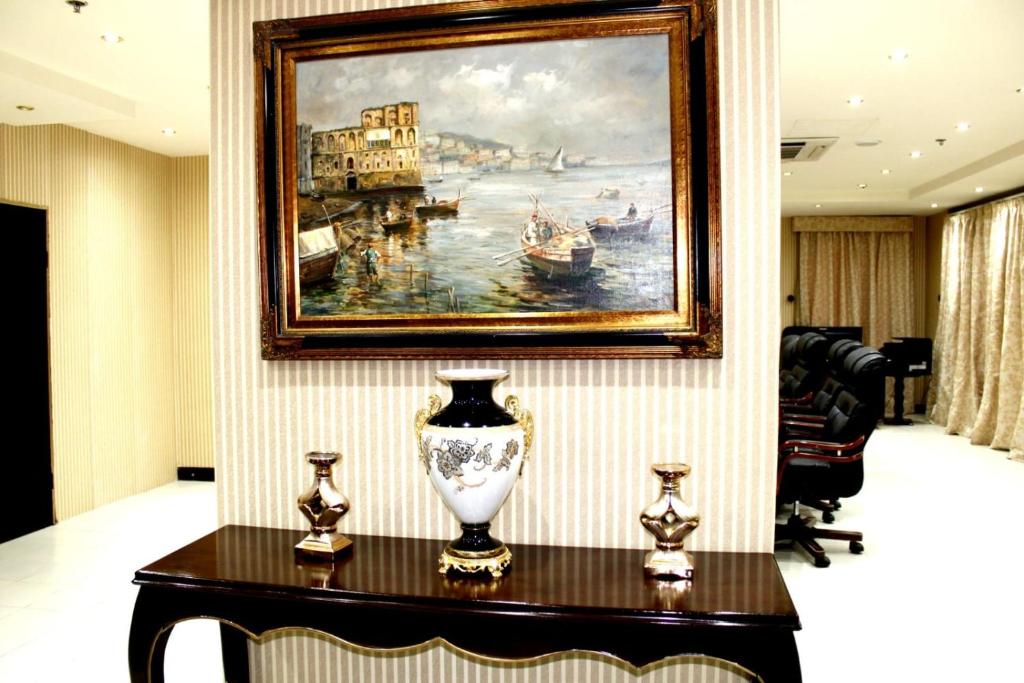 Posezení v ubytování Tourist Hotel