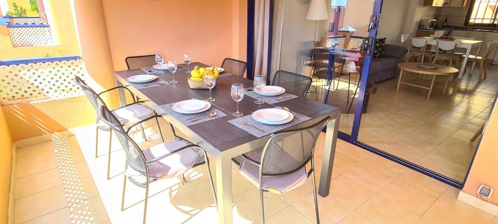 Reštaurácia alebo iné gastronomické zariadenie v ubytovaní TC Bahía Meloneras