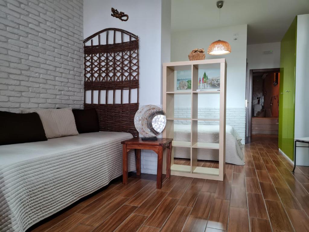 Posezení v ubytování L'ISOLA AeR B&B