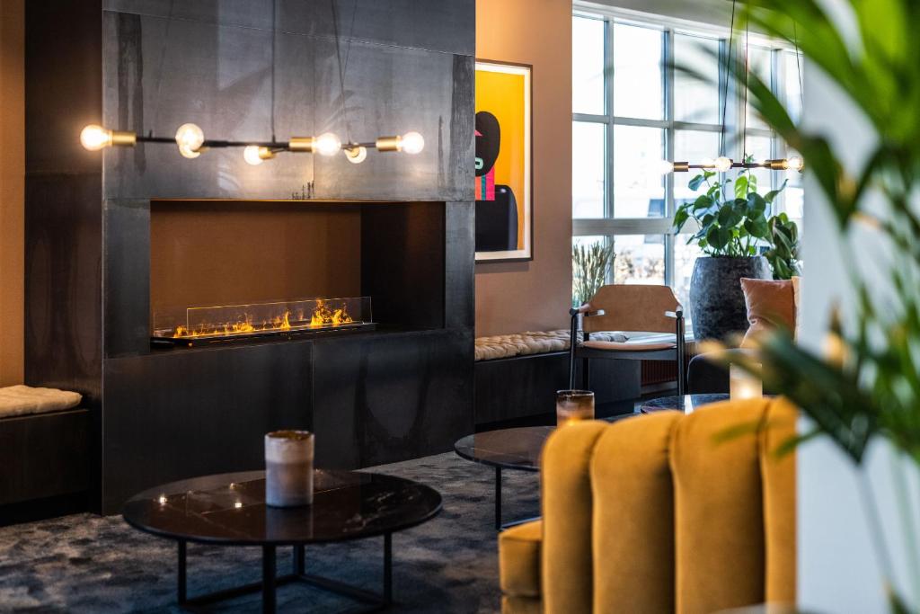 Posezení v ubytování Pier 5 Hotel