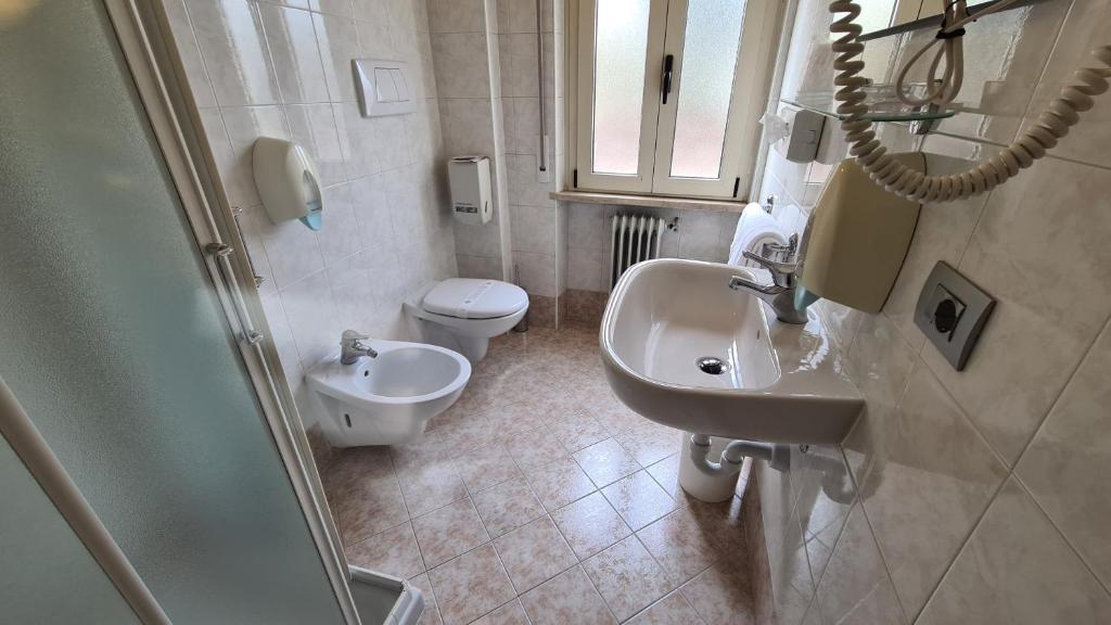 Kúpeľňa v ubytovaní Hotel Bel Sito Peschiera